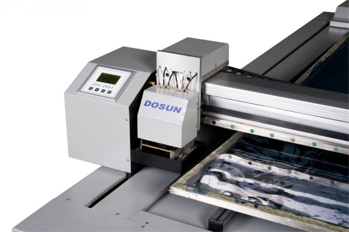 Επίπεδης βάσης Engraver Inkjet, υφαντική μηχανή χάραξης 1400mm × 1000mm, οθόνη × 3400mm 5600mm 3